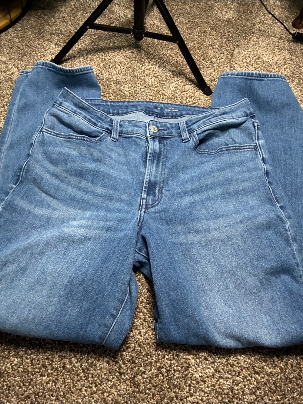 Old Navy Light Blue Straight Leg Jeans